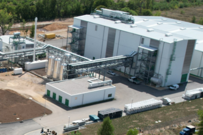 Außenansicht des Werkes