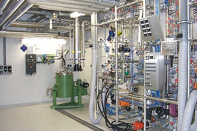 Innenansicht eines Lehrtechnikums