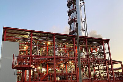 Formalinanlage von außen